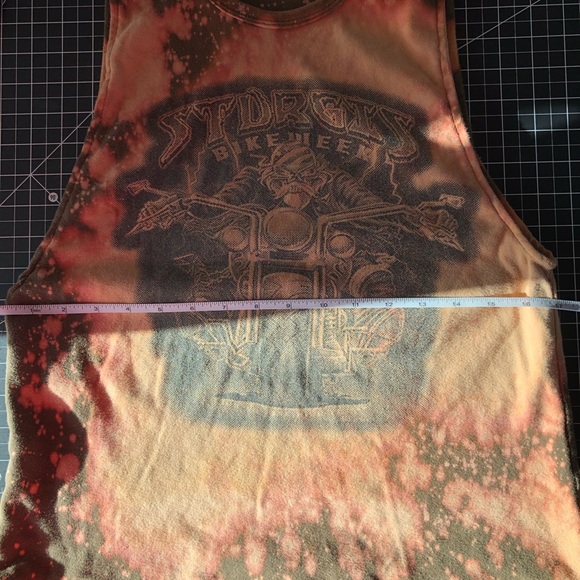 Bleached-out Sturgis Motorcycle Tank - Picture 9 of 9